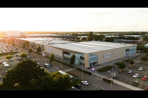 Exterior of Go Outdoors store in York